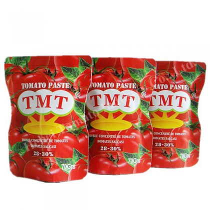 Sachet Tomato Paste 56g, 70g, Sachet Tomato Paste 56g, 70g